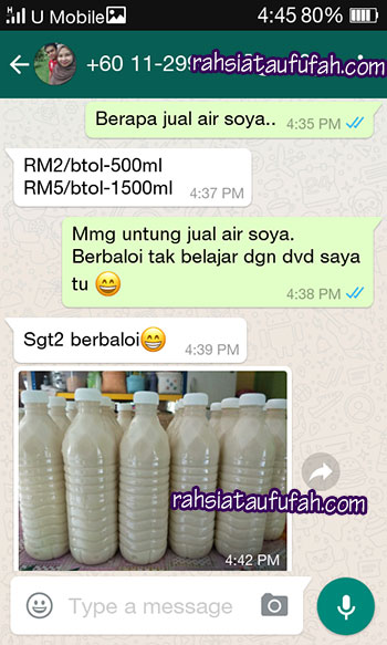 resepi taufufah testimonial